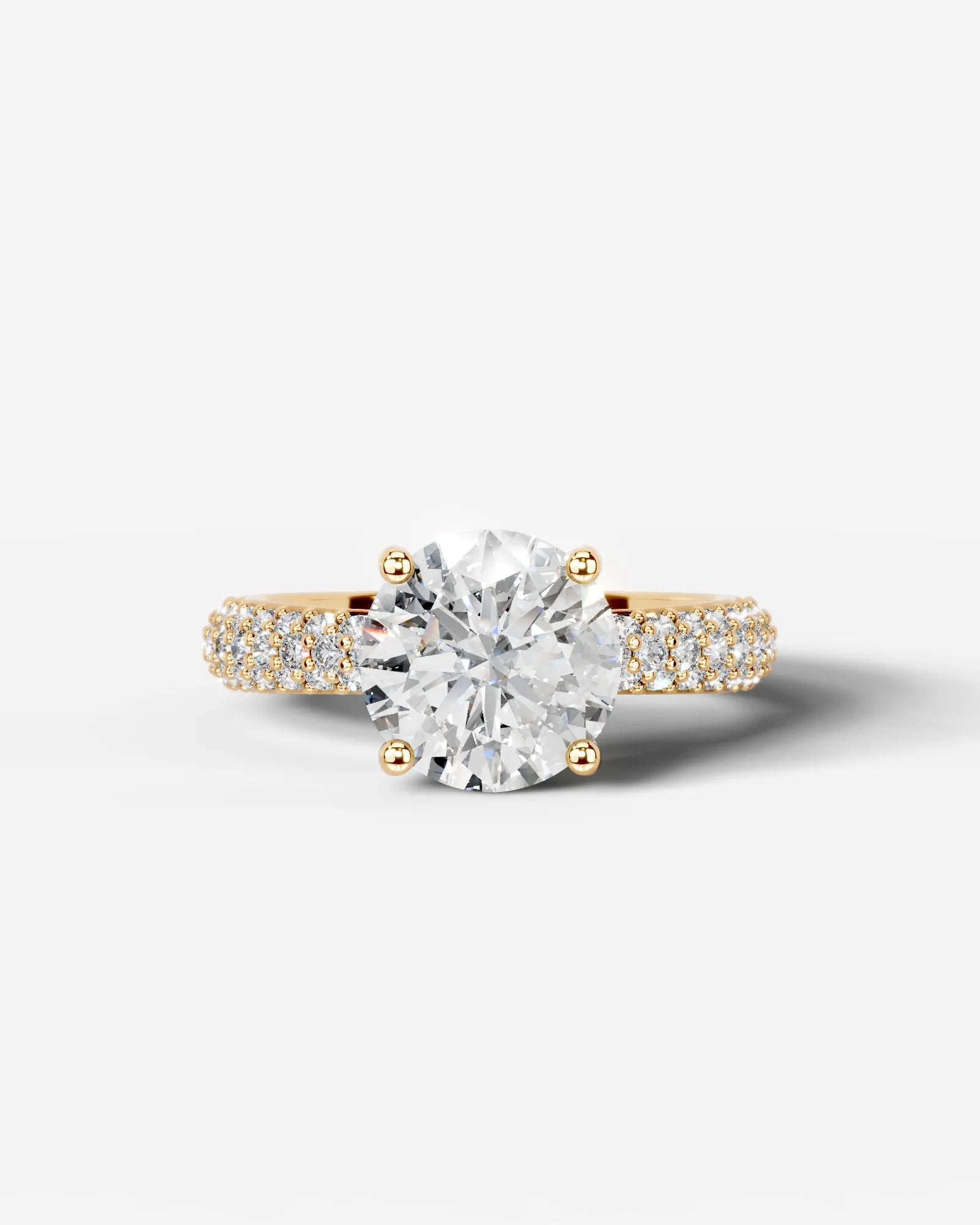 Marquise Solitaire With Tulip Prongs Lab Grown Diamond Engagement Ring